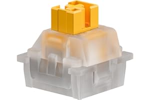 Glorious Panda Silent Tactile Hall-Effect Magnetic Switches (36-Pack), Pre-Lubed, HE Hot-Swap Compatible, Mechanical Keyboard Switch Set