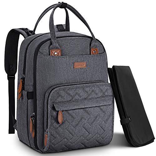 Diaper Backpack Multifunction Baby Nappy Changing Bags Lightweight