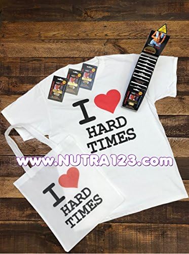 Hard Times for Men Gold 24-Pack with Free T-Shirt Size Medium & Tote Bag & Free Shipping!