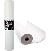 Meat Hugger White Freezer Paper Roll - Poly Coated Moisture Resistant Freezer Paper for Meat Wrapping - Burn Resistant - 18 inch by 175 feet