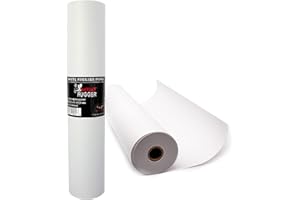 Meat Hugger White Freezer Paper Roll - Poly Coated Moisture Resistant Freezer Paper for Meat Wrapping - Burn Resistant - 18 inch by 175 feet