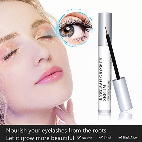 Bestidy Eyelash Growth Serum,Natural Brow Lash Enhancer(5ML),Nourish Damaged Lashes and Boost Rapid Growth for Any Kind of Lash and Brow Thick Looking Lashes and Eyebrows - Thumbnail 3