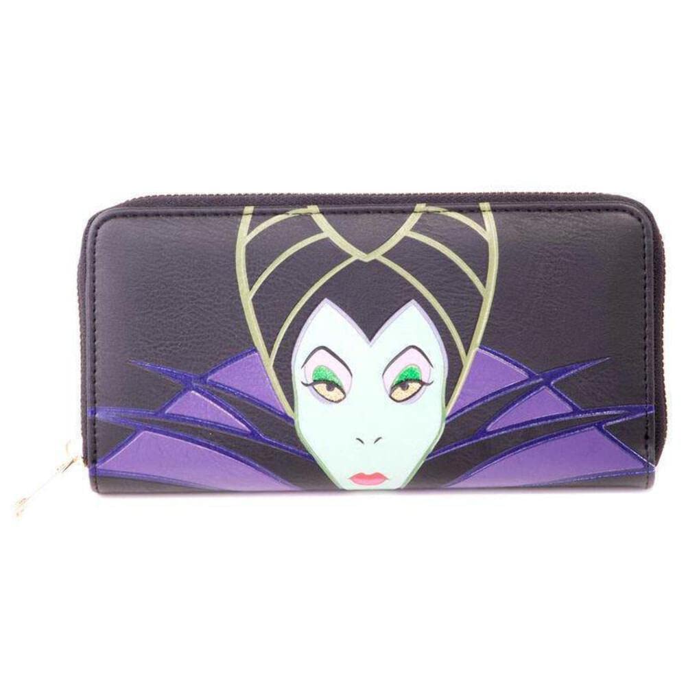 Disney - Maleficient 2 - Ladies Patched Zip Around Wallet