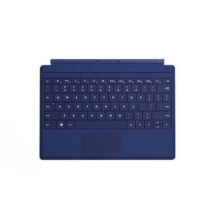 Microsoft Surface 3 Type Cover für Tastatur blau