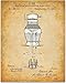 Fox Whiskey Still - Classic Home Bar Decor, Pub and Man Cave Decorations, Liquor Drinks Making Poster, Vintage Gift for Distillery and Whiskey Lovers, 11x14 Unframed Patent Print Poster