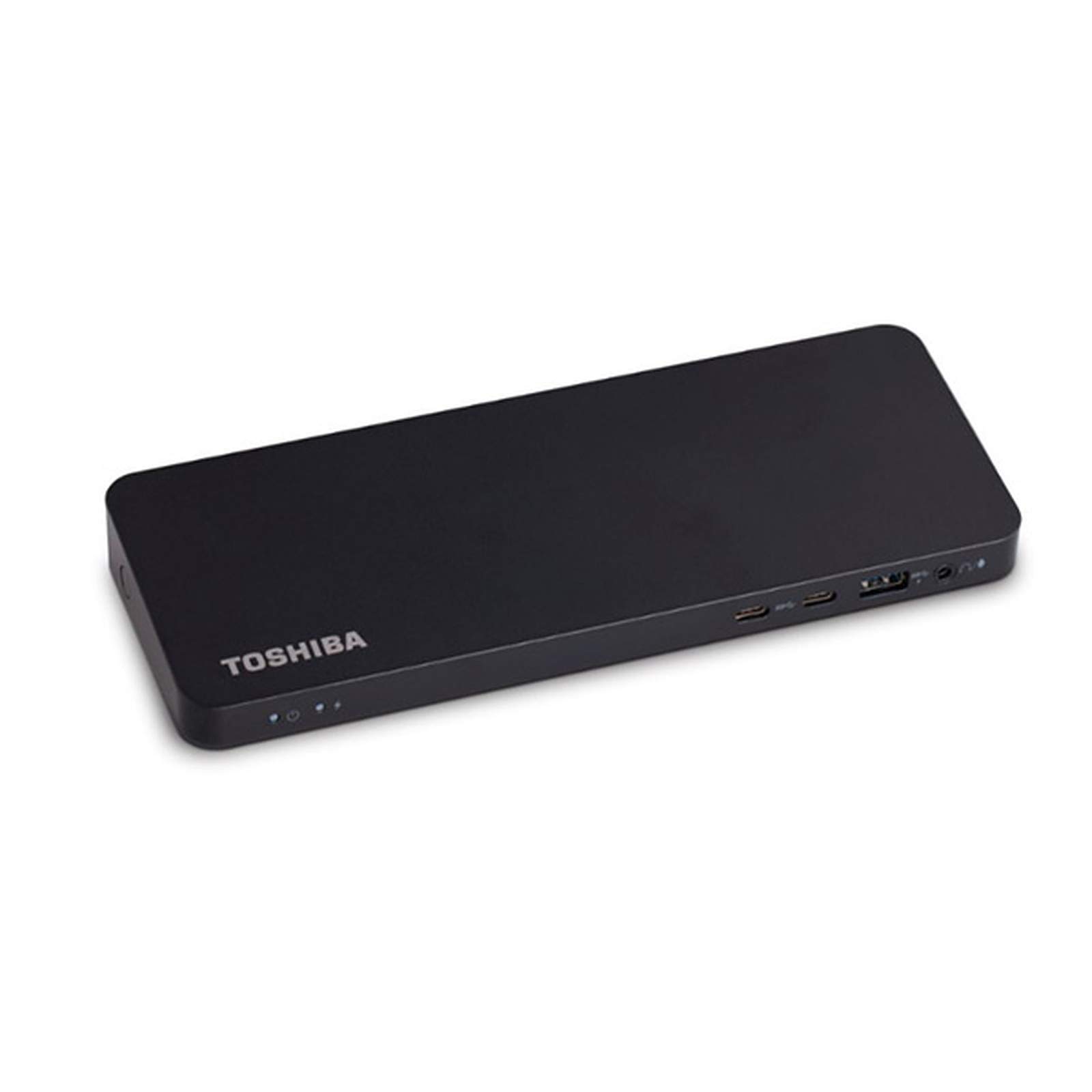 Toshiba Thunderbolt 3 Dock - USB-C/USB 3.0/LAN/VGA/HDMI/DP/Mini DP Black