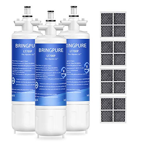 Ig LT700P Replacement Refrigerator Water Filter and Air Filter