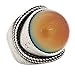 Mood Rings Antique Sterling Silver Plated Big Round Stone Ring Color Change Mojo MJ-RS045