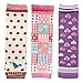 Elesa Miracle 6-pack Baby & Toddler Cozy Soft Leg Warmers, Kneepads, Gift Set for Boys & Girls (New Arrival-Girl Set)