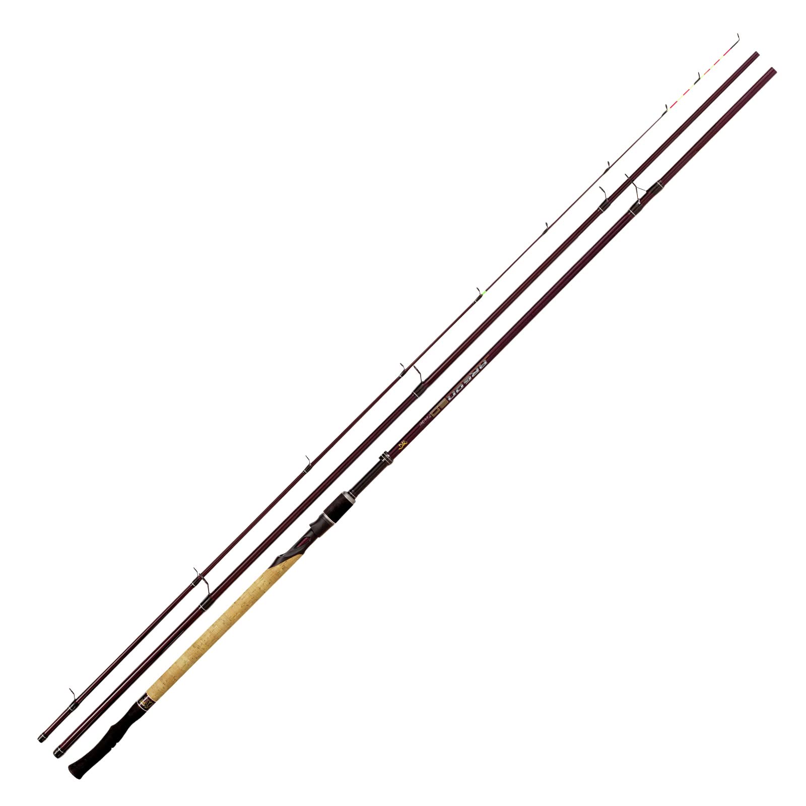 Browning Premium Feeder Rod Argon 2.0 Feeder Fishing Rod with Feeder/Ground Fishing, Black/Red, 4.20 m