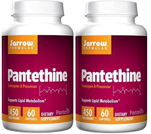 Jarrow Formulas Pantethine, 450 mg, 60 Softgels 2 Pack Jarrow Formulas Pantethine, 450 mg, 60 Softgels 2 Pack