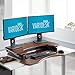 Vari Pro Plus 36 Height Adjustable Standing Desk Converter – Stand Up Desk Converter for Dual Monitors – (Darkwood)