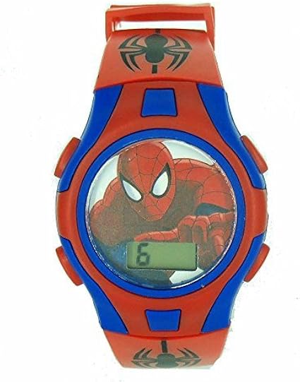 spider man digital watch