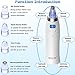 2018 Upgrade Blackhead Remover, Electric Pore Vacuum 4-IN-1 Multi-Functional Probe Blackhead Suction Microdermabrasion Machine, Extractor Comedone Tool with USB Rechargeable for Facial Clean