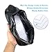 VXAR Rain ShoeCover Waterproof Overshoe Black1 4XL