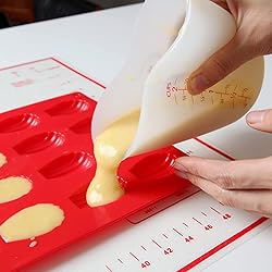 AKOAK 1 Pack Soft Silicone Measuring Cups with