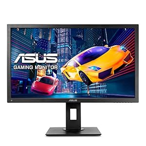 ASUS VP248QGL 24” Full HD 1920×1080 1ms DP HDMI VGA Adaptive Sync/FreeSync Eye Care Monitor, Black