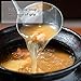 Newness Soup Ladle, Integral Forming Soup Pan Ladle, 304 Stainless Steel Ladle Soup Spoon with Vacuum Ergonomic Handle for Kitchen, [Rustproof & Durable], 11.61 Inches