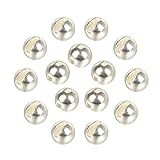 MUUNN 50pcs Tungsten Slotted Beads for Fly