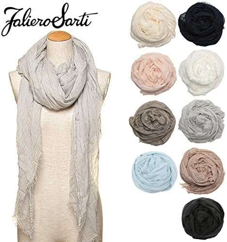 Amazon Co Jp ファリエロサルティ Faliero Sarti ファリエロサルティ ストール レディース メンズ Faliero Sarti 10 Biat 135 185cm モダール85 シルク15 並行輸入品 服 ファッション小物