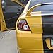 Spec-D Tuning Black Housing Clear Lens LED Tail Lights Compatible with Dodge Neon Srt4 R/T 2003-2005 L+R Pair Taillight Assembly