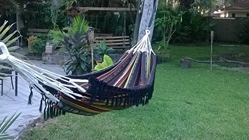 Hammock Handmade Double Size Incan Design Fair Trade (Brown)