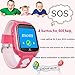 Kids Smart Watch Phone IP68 Waterproof GPS Tracker for Girls Boys Children 2019 New Birthday Holiday Gift Game Toy SIM Watch Camera Pedometer SOS Anti-lost Touch Fitness Tracker for IOS/Android