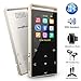 MP3 Player with Bluetooth,16gb,Portable Lossless Digital Audio Player with FM Radio/Voice Recorder,MP3 Direct Recording,Pedometer with Armband, Touch Buttons,Support up to 128gb, Black