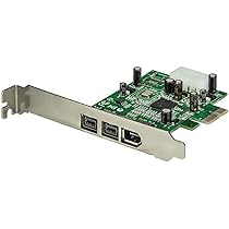 Amazon.com: StarTech.com 3 Port 2b 1a 1394 PCI Express FireWire