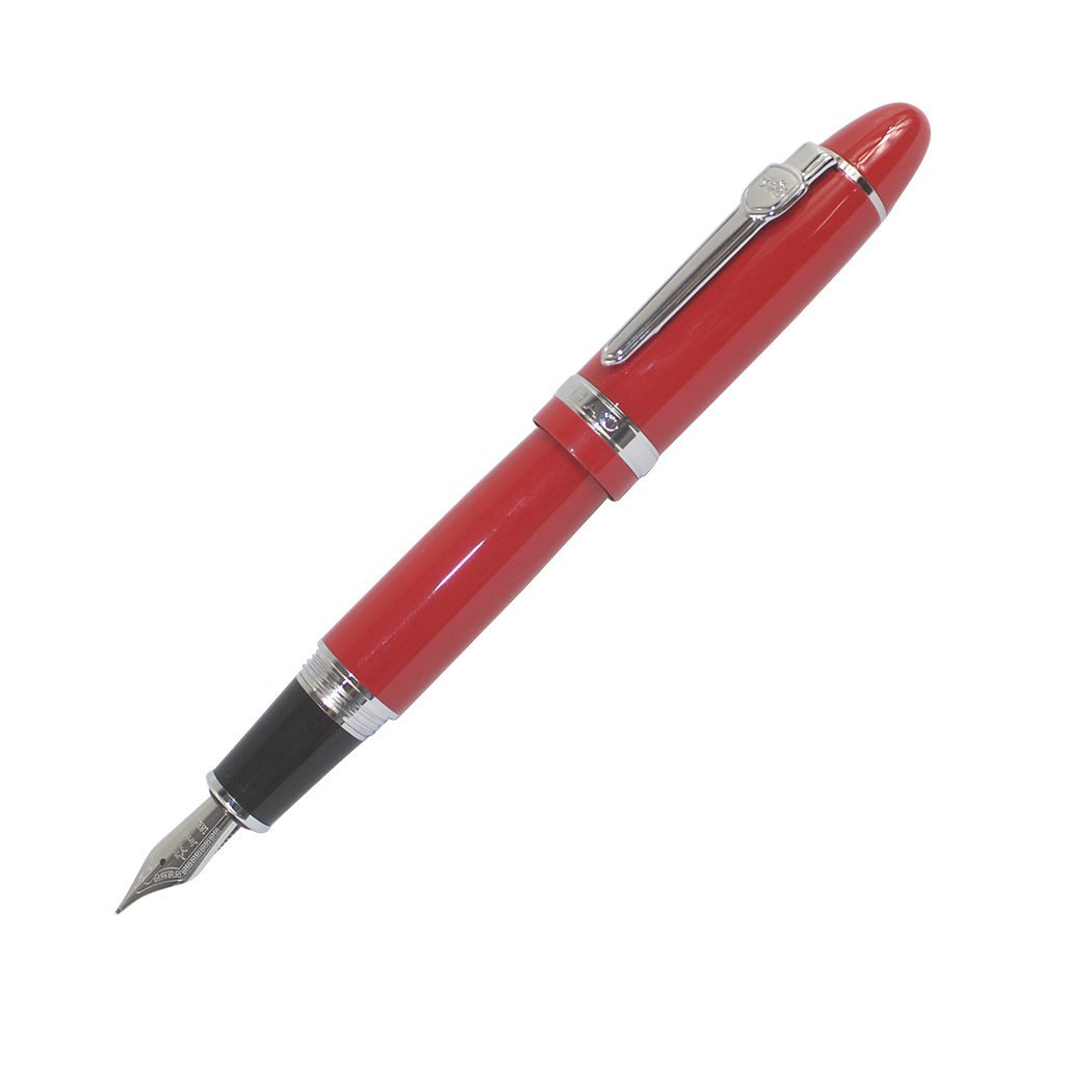Zoohot Jinhao 159 Red Fountain Pen Heavy Big Pen