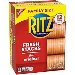 RITZ Fresh Stacks Original Crackers, Family Size, 6