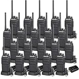 Retevis H-777S 2 Way Radios Walkie Talkies Rechargeable VOX Voice Encrypt Security Scan Two Way Radio Long Range (20 Pack)