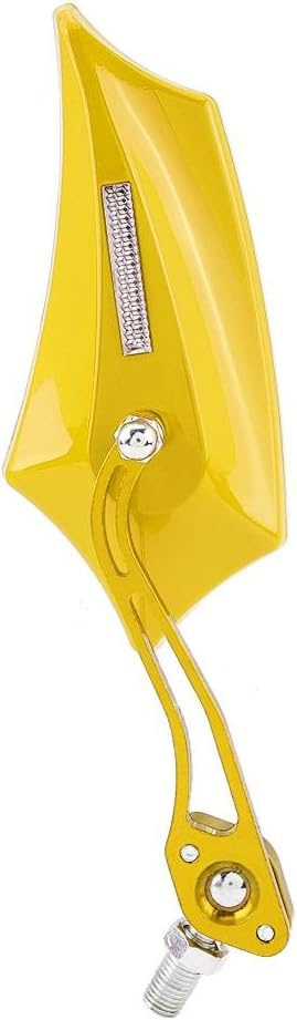 1 Paire de r/&eacute;troviseurs lat/&eacute;raux en Alliage daluminium CNC Scooter Or Alliage daluminium de 10 mm R/&eacute;troviseurs Moto 8 mm