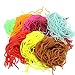 SAMSFX Fly Tying Materials Squirmy Wormy Soft Worm Lures Flie Making Assorted Colors (San Juan Pink)