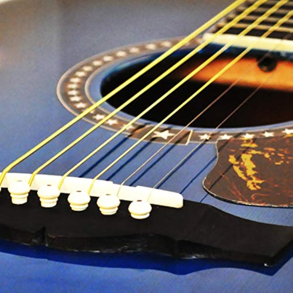 6pcs Acoustic Guitar Strings Nickel Alloy Strings Set 6 Guitar Stings E