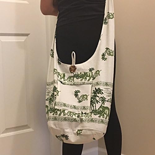 Good quality Hippie Boho Asian Thai Style Hand Made cotton Fabric Woven Sling Shoulder Tote cross body bag From Chiangmai Thailand Christmas Gift