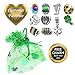 Timeline Treasures European Charm Bracelet Charms and Beads For Women, DIY Jewelry, Lucky Irish Green