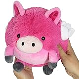 Squishable Flying Pig Plush, Pink, Mini 7