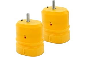 MAIGOO 2Pcs Rear Bump Stop Fit For Ford F250 F350 Super Duty 4wd 2008-2011，Leaf Spring Jounce Bumpers Replace #8C3Z-4730-F