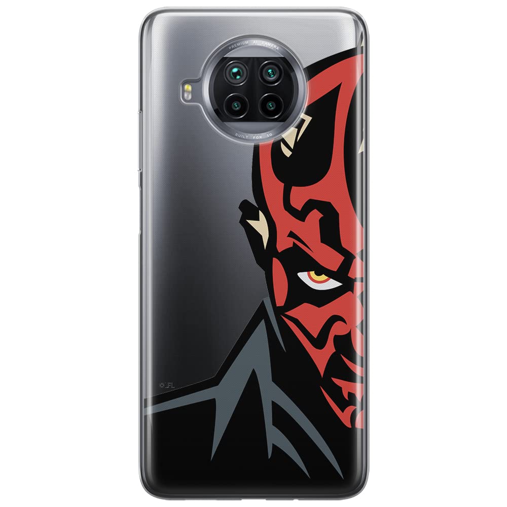 ERT GROUP mobile phone case for Xiaomi MI 10T LITE/REDMI NOTE 9 PRO 5G original and officially Licensed Star Wars pattern Darth Maul 003, partially transparent — image 1
