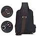 S-ZONE Sling Bag for Men Chest Shoulder Gym Backpack Sack Satchel Outdoor Crossbody Pack