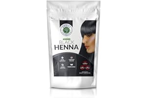 HENNA COSMETICS CYPRI Henna Cosmetics Henna Hair Color & Beard Dye for Men | Black Henna Powder for Hair | 100% Natural Hair Dye | 100 Grams / 3.5 Ounce Indigo Powder for Hair Organic