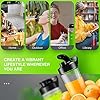 HadinEEon-Blender-Smoothie-Makers-Stainless-Steel-350W-3-Mode-Smoothie-Blender-Mixer-Personal-Blender-w-2-of-600ml-BPA-free-Tritan-Bottles-Silver HadinEEon Blender Smoothie Makers, Stainless Steel 350W 3-Mode Smoothie Blender Mixer Personal Blender w/ 2 of 600ml BPA-free Tritan Bottles, Silver