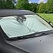 Amazon Basics Car Windshield Sun Shade, Extra Large