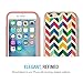 Maxboost Vibrance Designer Series Protective Soft-Interior Scratch Protection Gold Border Hard Case for iPhone 6S