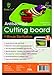 Antimicrobial Cutting Board (Set of 3) | Antibacterial, Self-Disinfects In Microwave In 60 Seconds | Flexible & Slip Resistant | Dishwasher Safe | Eco-Friendly & Non Toxic From Enviro Chef