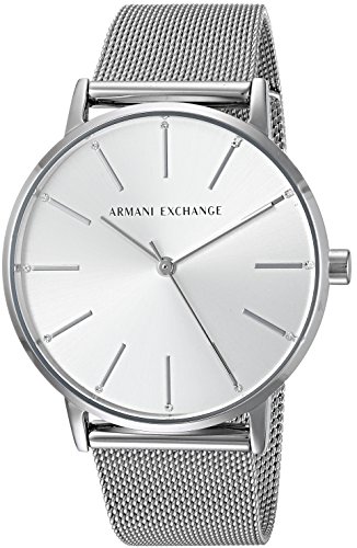 Armani exchange women s dress silver  watch ax5535