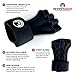 AMRAP Gear Ultimate Cross Training Gloves Gym Workout Hand Protectors, Weightlifting WOD Wraps for Men & Women, Stylish & Comfortable Exercise Wrist Guards (Black, Medium)