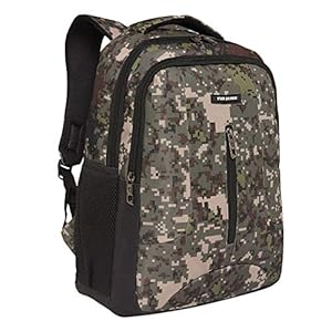 FUR JADEN Military Styled 15.6 Inch Laptop Backpack