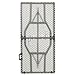 Flash Furniture 30''W x 60''L Bi-Fold Granite White Plastic Folding Table